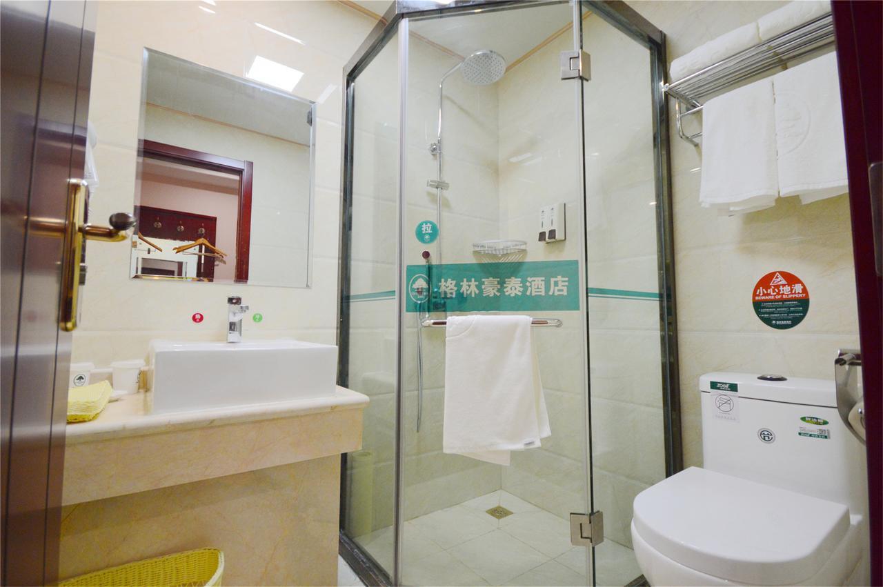 Greentree Inn Huai'An Bus Station Golden Eagle Xinya Huaihai Road Business Hotel Eksteriør bilde