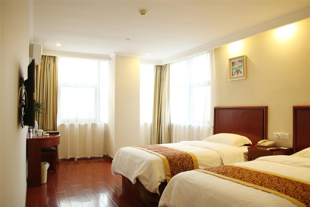 Greentree Inn Huai'An Bus Station Golden Eagle Xinya Huaihai Road Business Hotel Eksteriør bilde